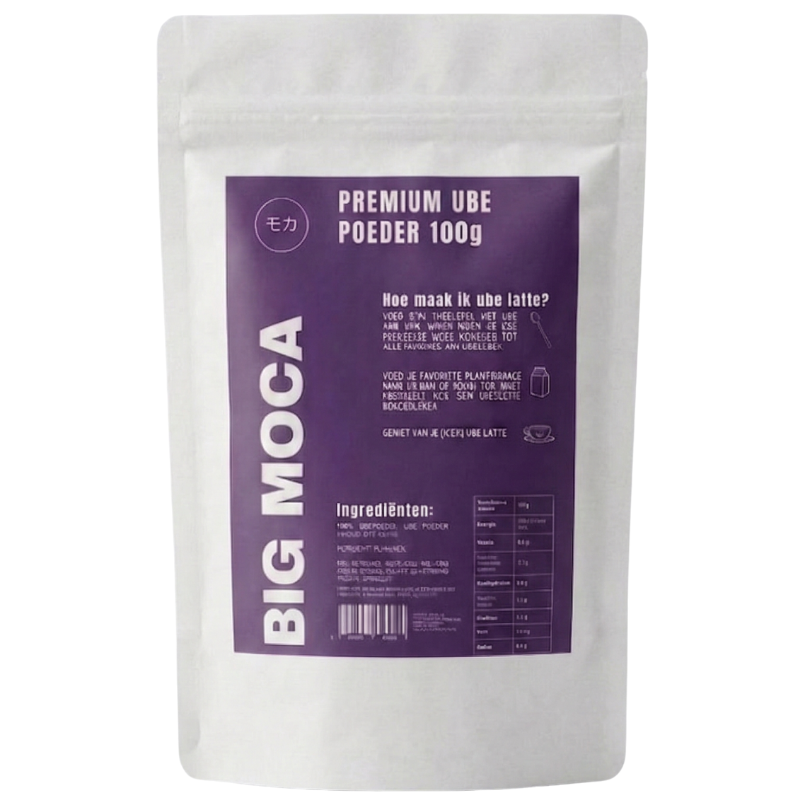 Big Moca ube 100% - webshop