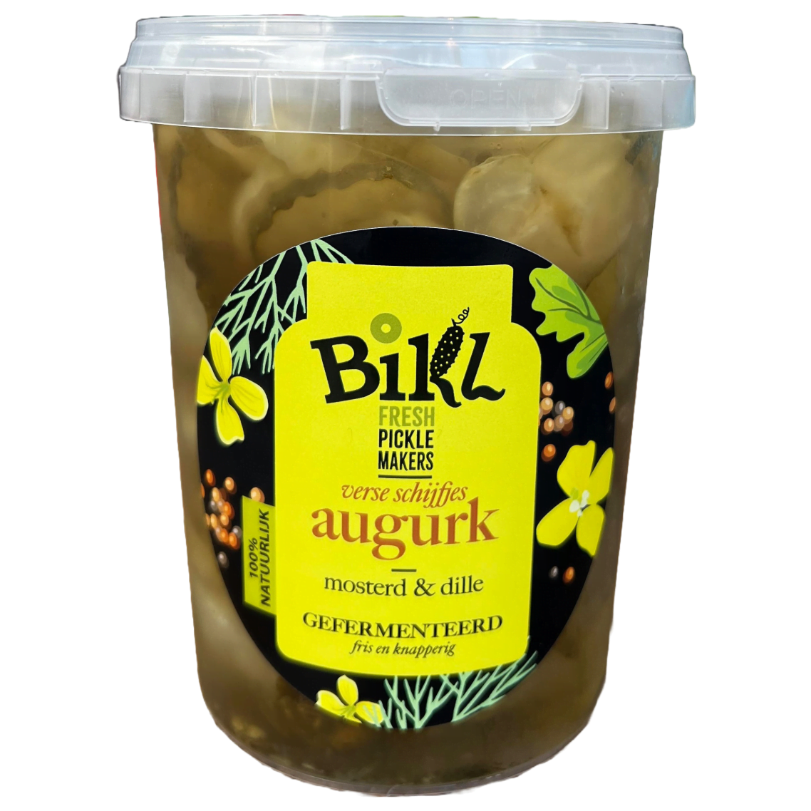 Bikl augurk mosterd & dille - webshop