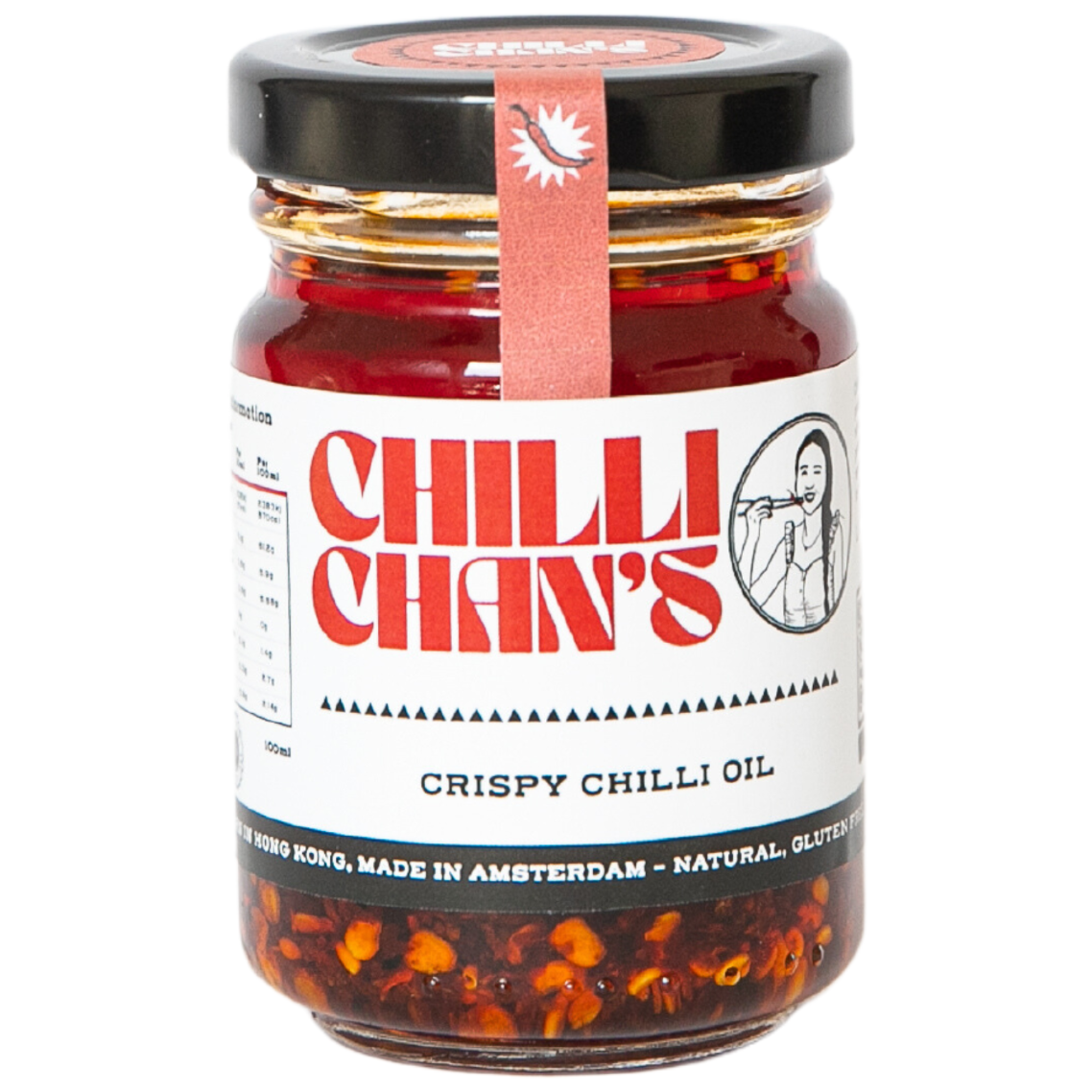 Chili Chan's crispy chili oil 100ml - webshop