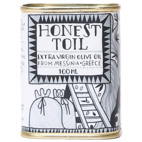 Honest toil olijfolie extra vierge 100 ml - webshop