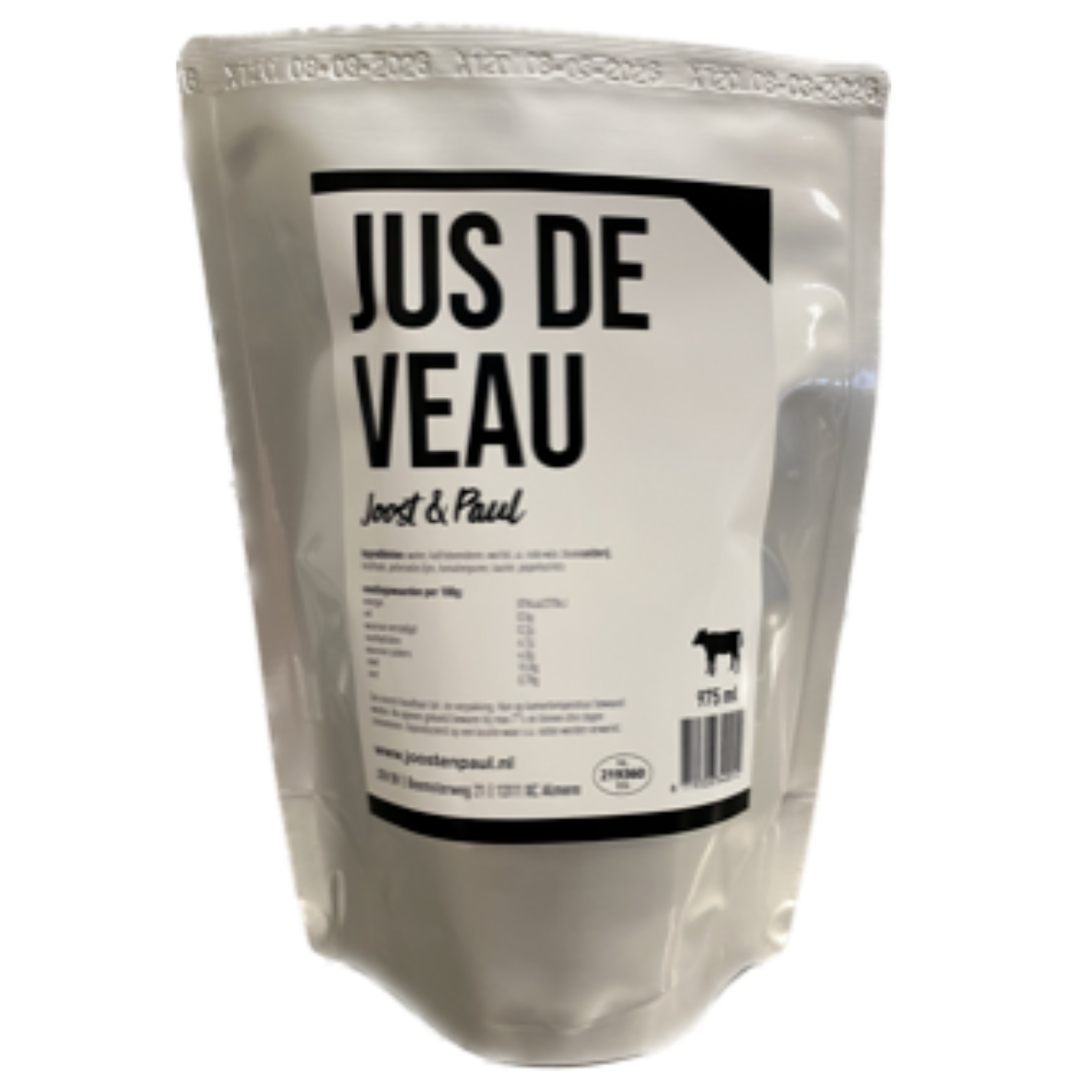 JDV jus de veau - webshop