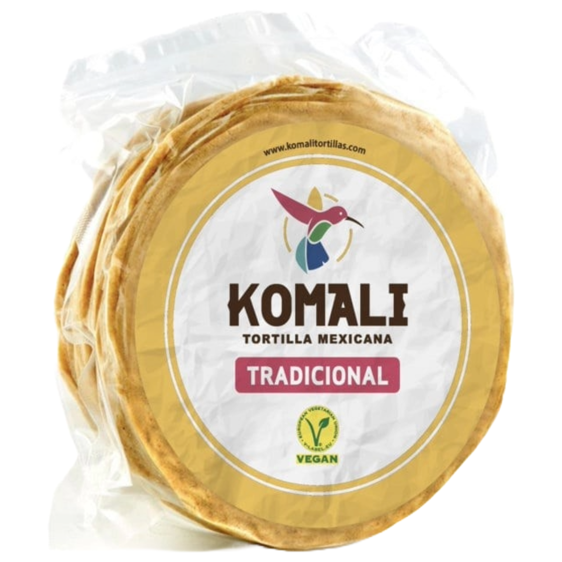 Komali tortilla 15cm (yellow label) - webshop