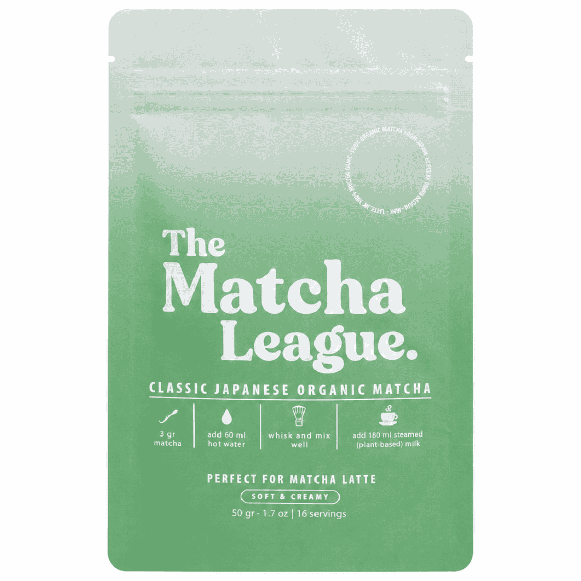 The matcha league latte grade 50 - webshop