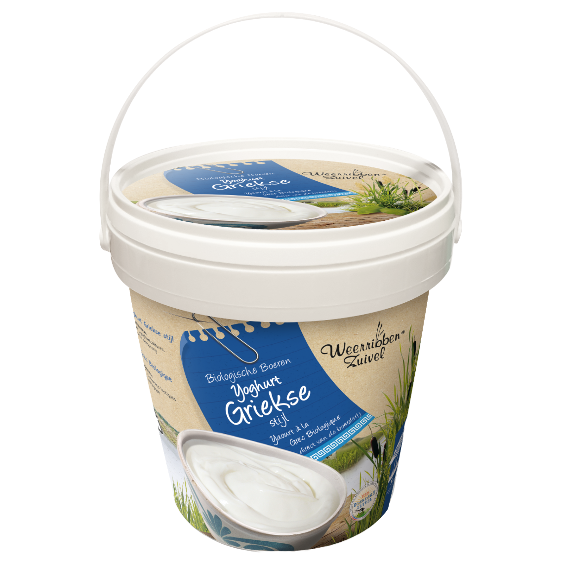 Weerribben griekse yoghurt 800gr - webshop