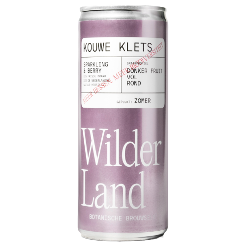 Wilder Land kouwe klets sparkling & berry - webshop