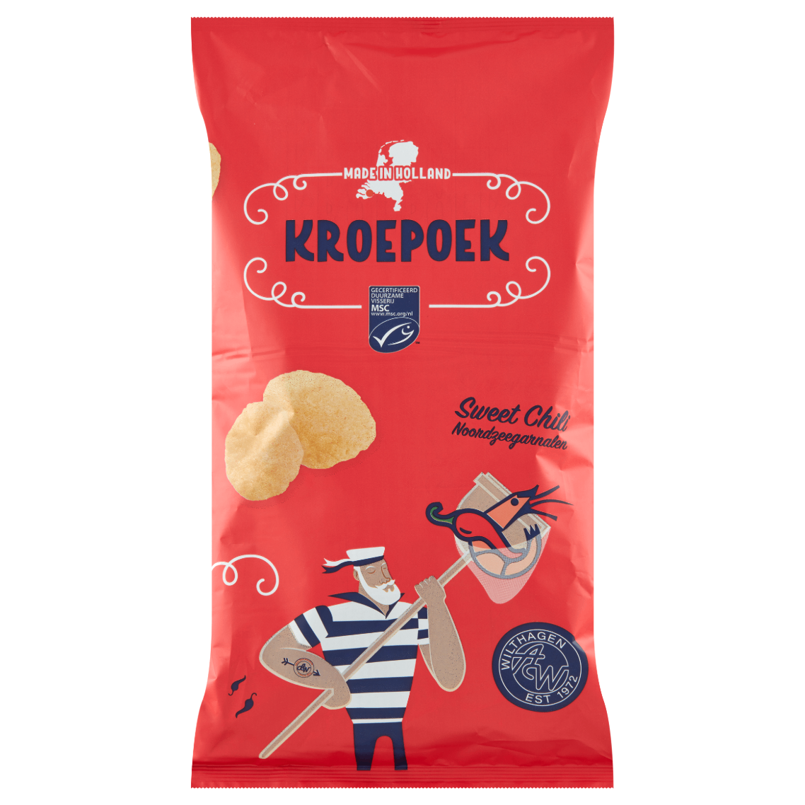 Wilthagen shrimp crackers sweet chili - webshop